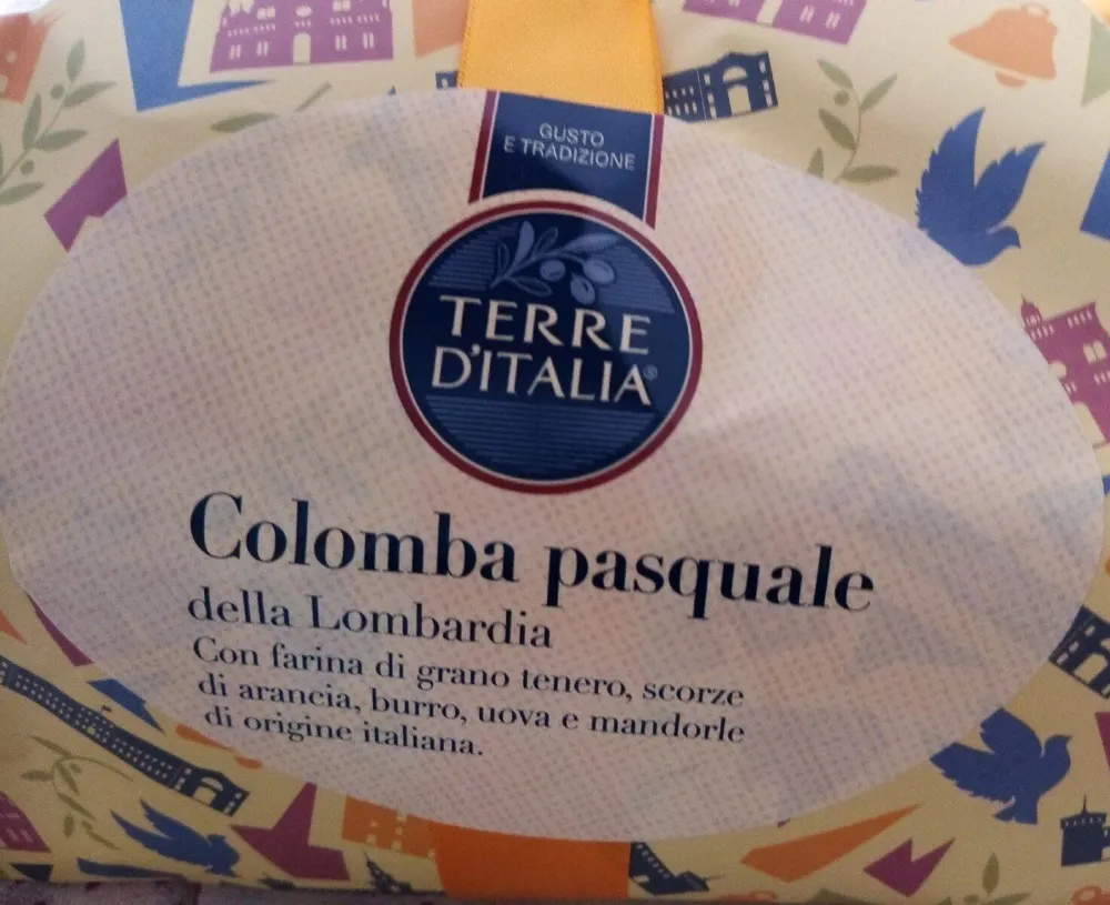 Colomba pasquale della Lombardia
