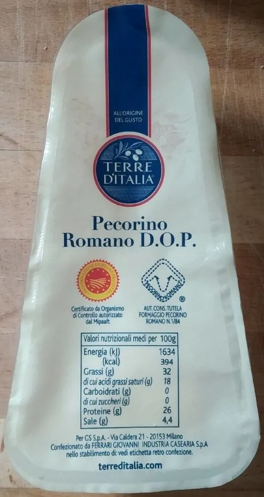 Pecorino Romano D.O.P