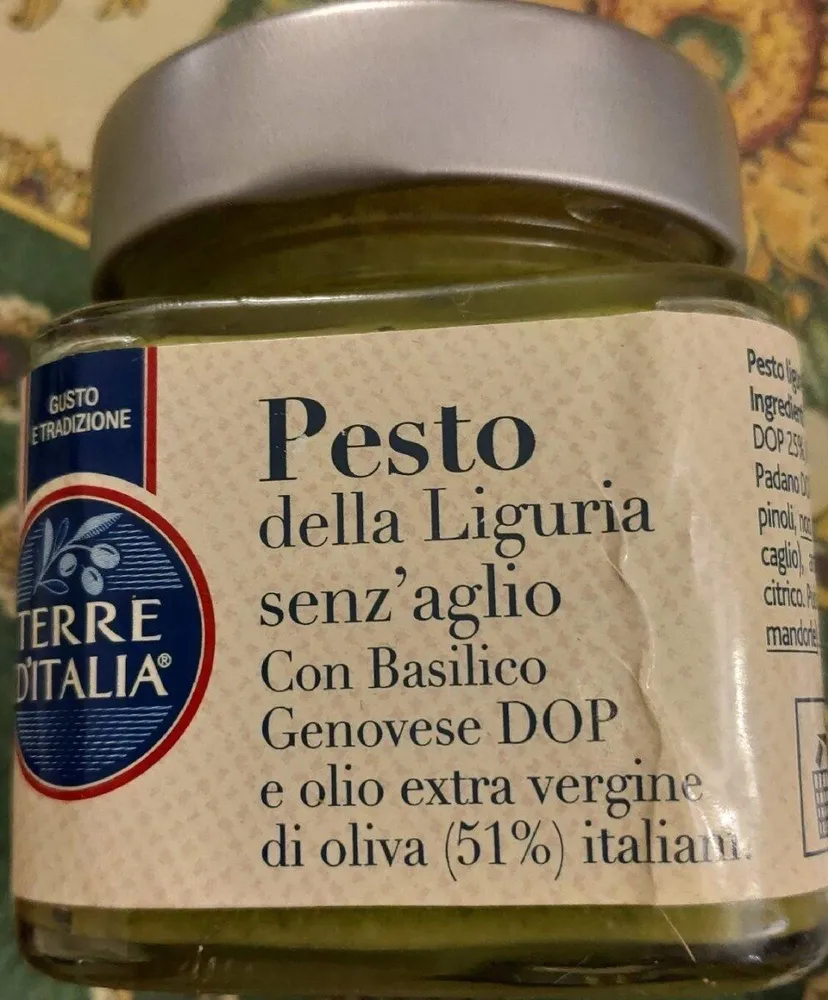 Pesto della Liguria senz'aglio