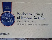 Sorbetto di Sicilia al limone