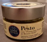 Pesto con pistacchio verde di Bronte DOP