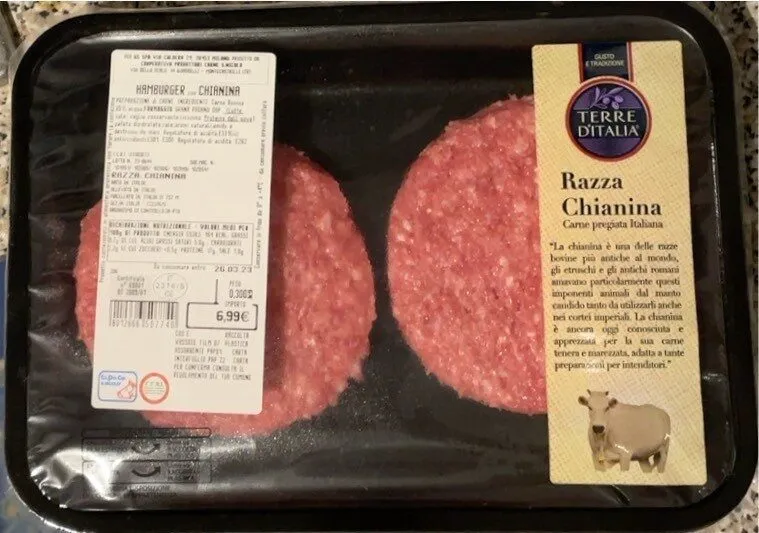 Hamburger Razza Chianina