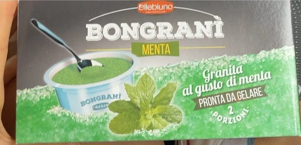 Granita alla menta