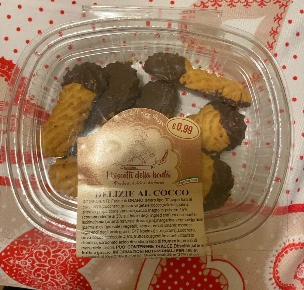 Delizie al cocco - i biscotti della bontà