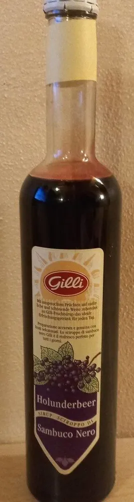 Sciroppo di sambuco nero