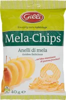 Mela-chips anelli di mela golden delicious