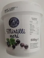 Preparazione di mirtilli neri