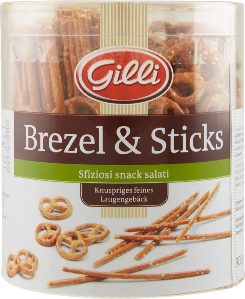 Brezel & sticks sfiziosi snack salati