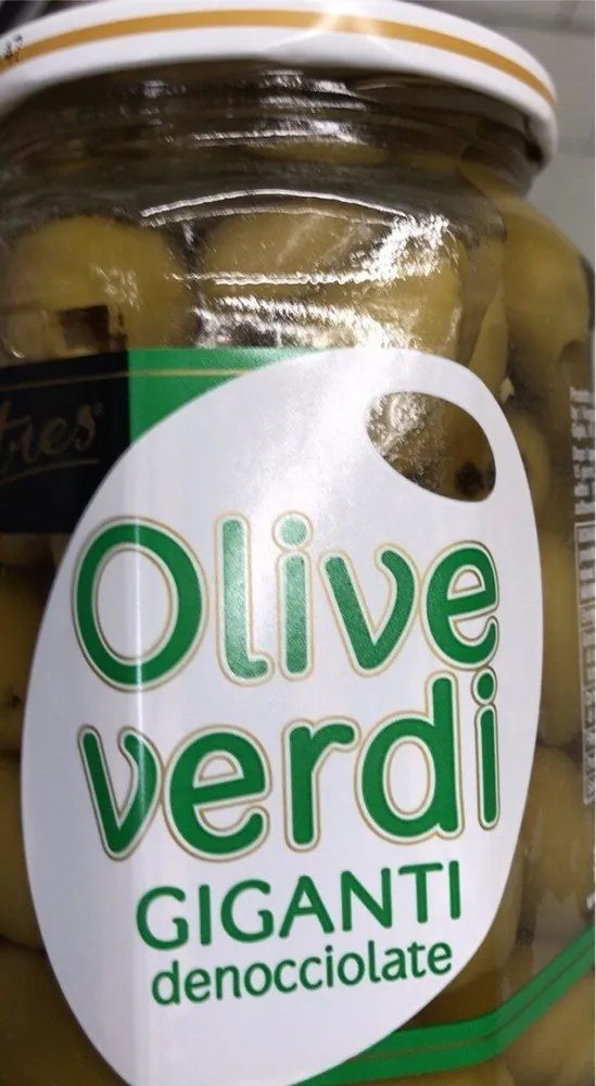Olive verdi giganti denicciolate