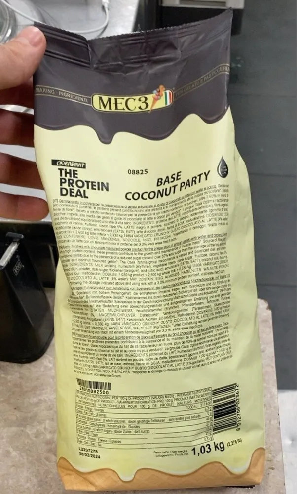 The protein deal coconut party