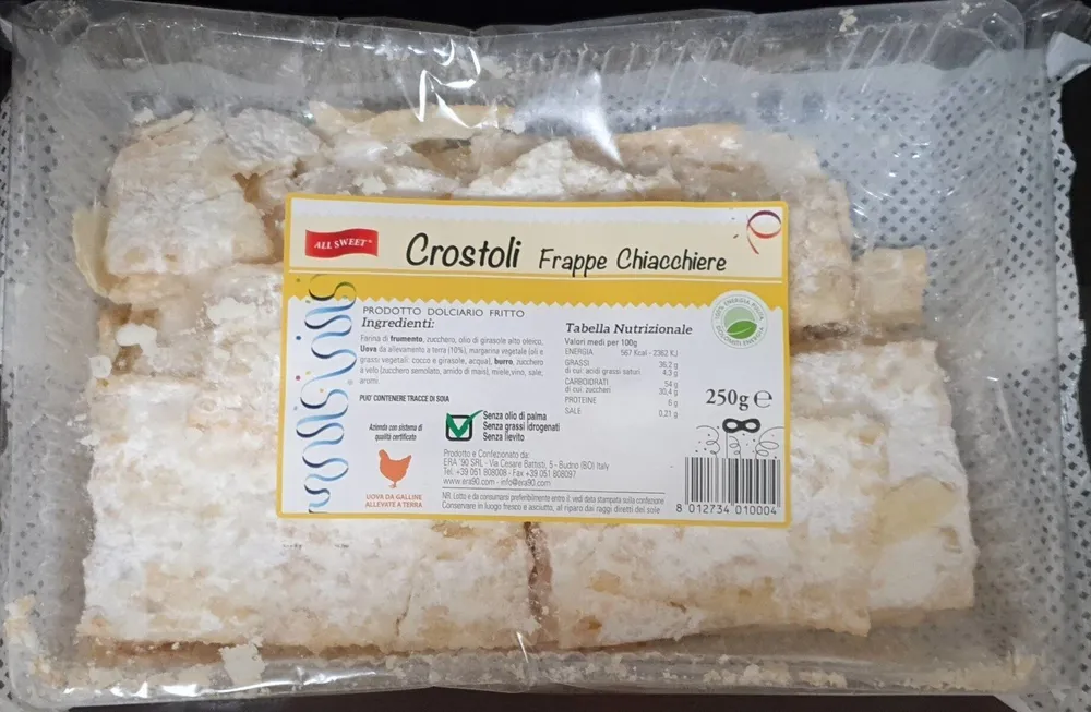 Crostoli Frappe Chiacchiere