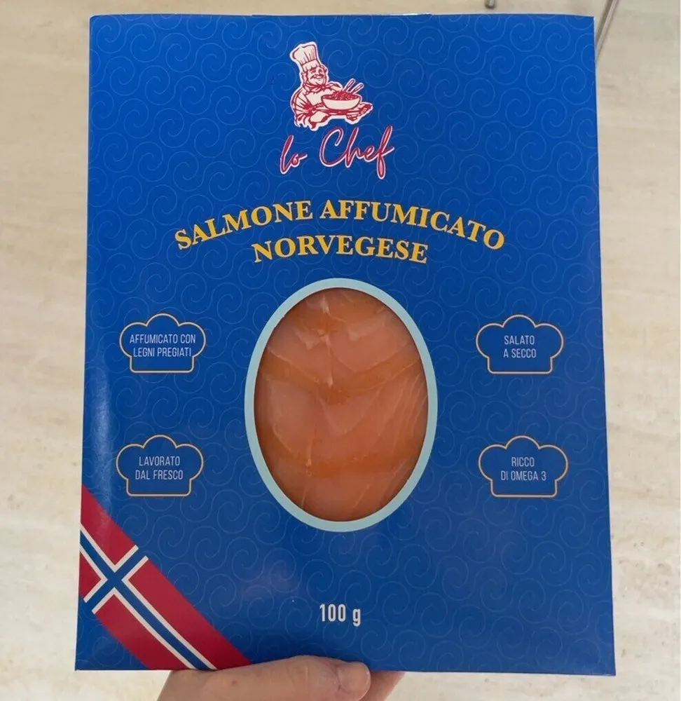 salmone affumicato norvegese