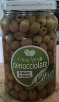 Olive verdi denocciolate