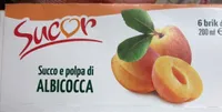 Succo e polpa di albicocca