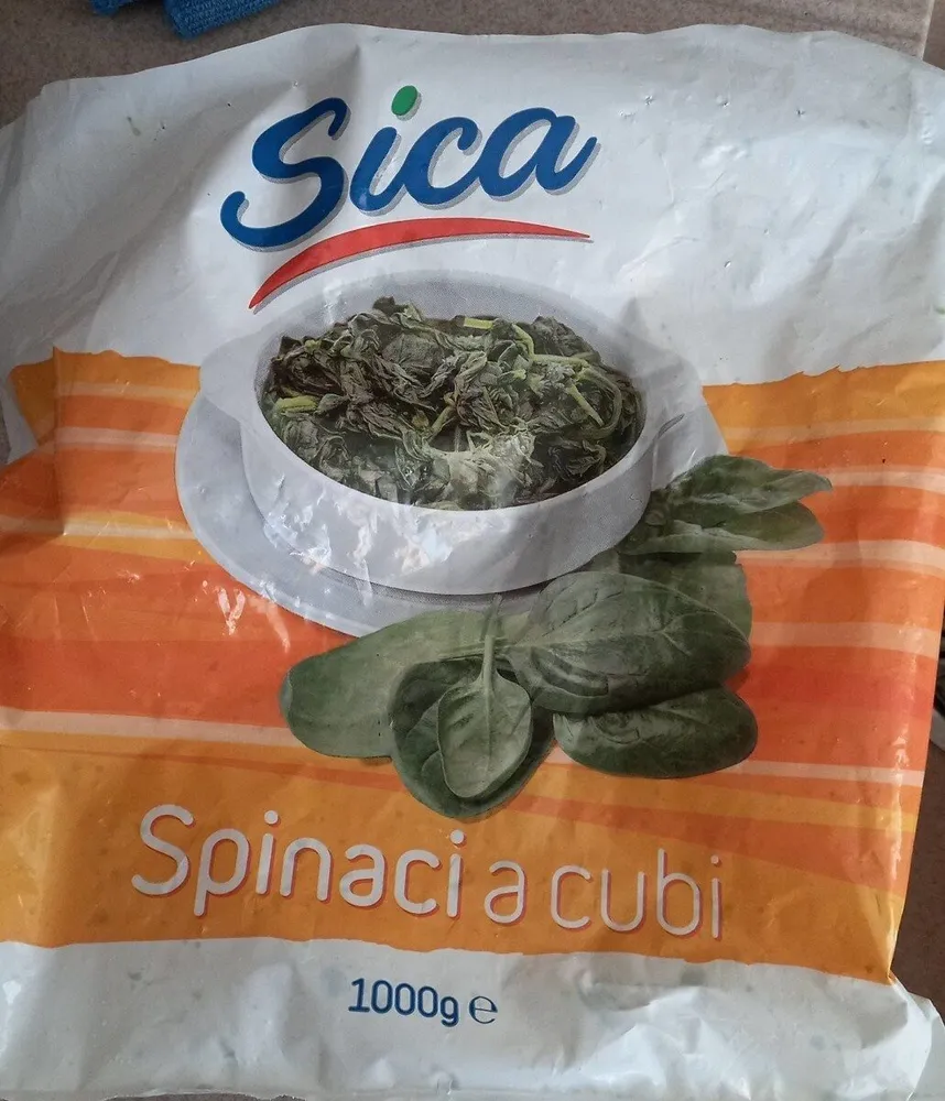 spinaci a cubetti