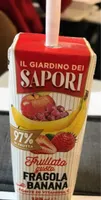 Frullato gusto Fragola e banana