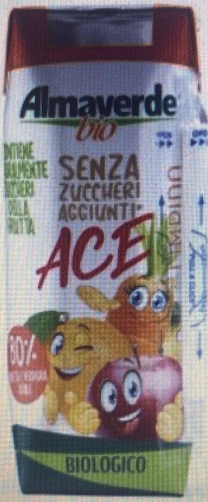 Succo Ace Bio - senza zuccheri aggiunti