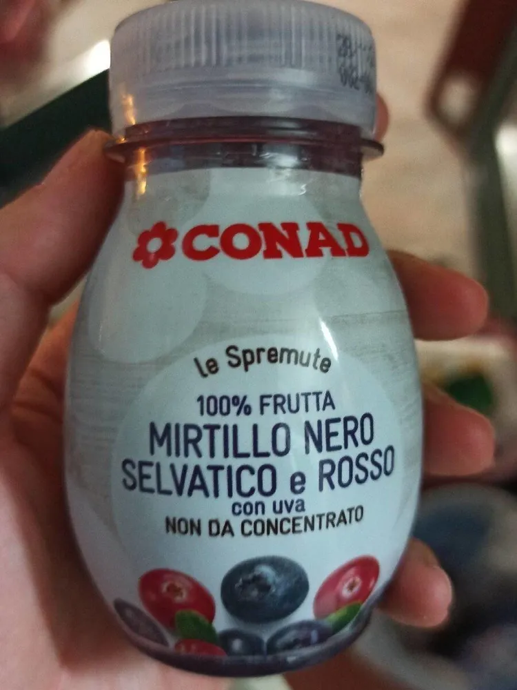 Succo mirtillo nero e rosso