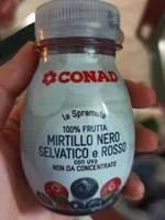 Succo mirtillo nero e rosso