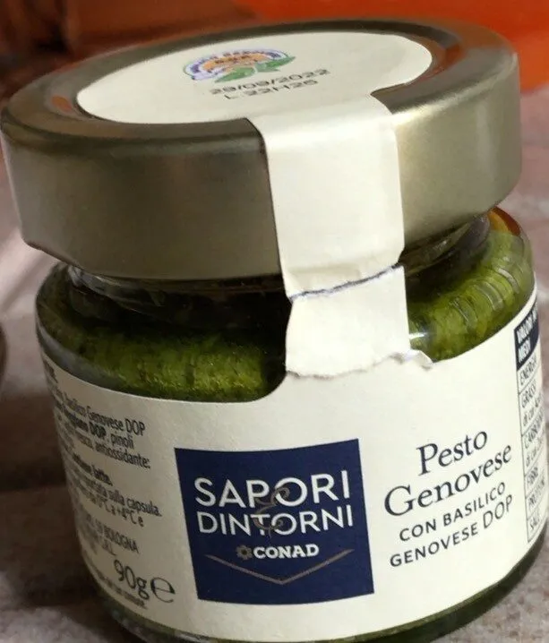 Pesto Genovese con basilico genovese DOP