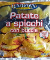 Patate a spicchi con buccia