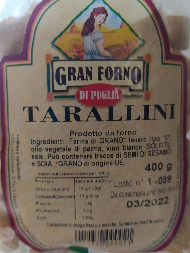 Tarallini di Puglia
