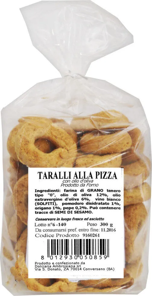 Taralli gusto pizza