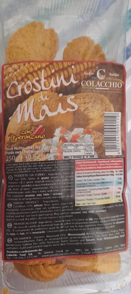 Crostini di Mais