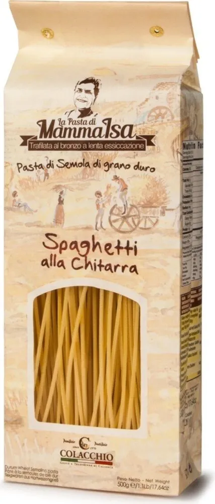 Spaghetti alla chitarra mamma isa