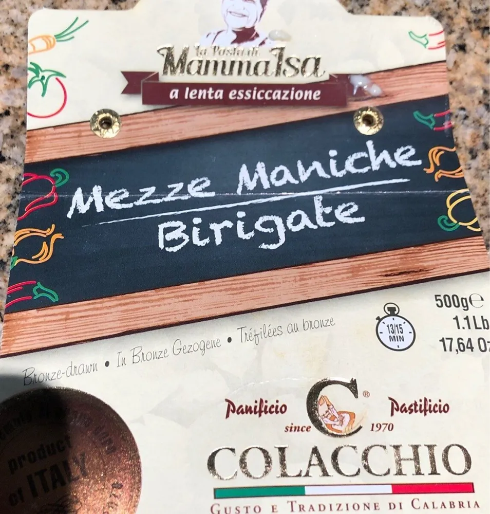 Mezze Maniche Birigate