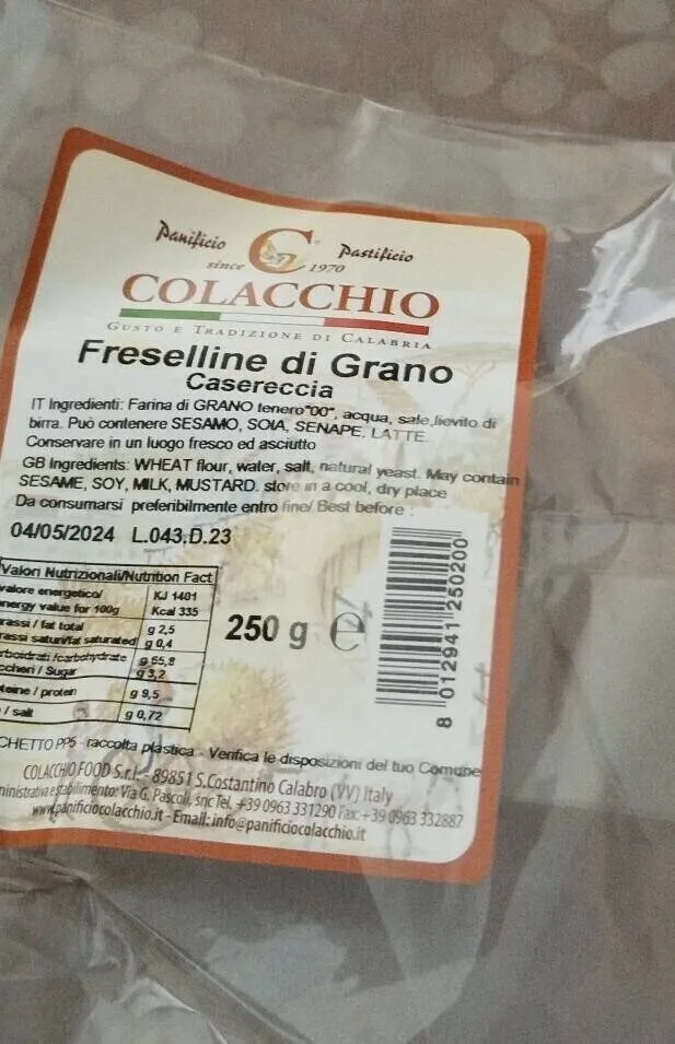 friselline di grano