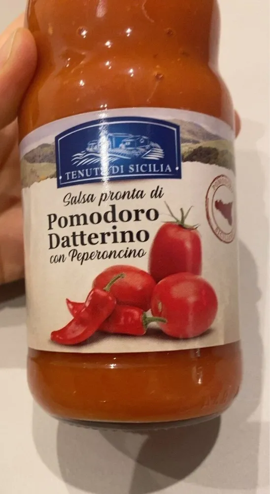 Salsa Pronta di Pomodoro Datterimo con Peperoncino