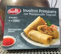 Involtini primavera con mazzancolle tropicali