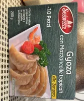 Gyoza con mazzancolle tropicali