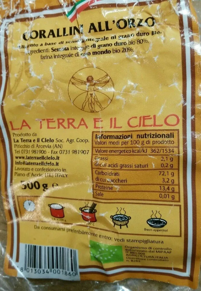 Corallini all'orzi