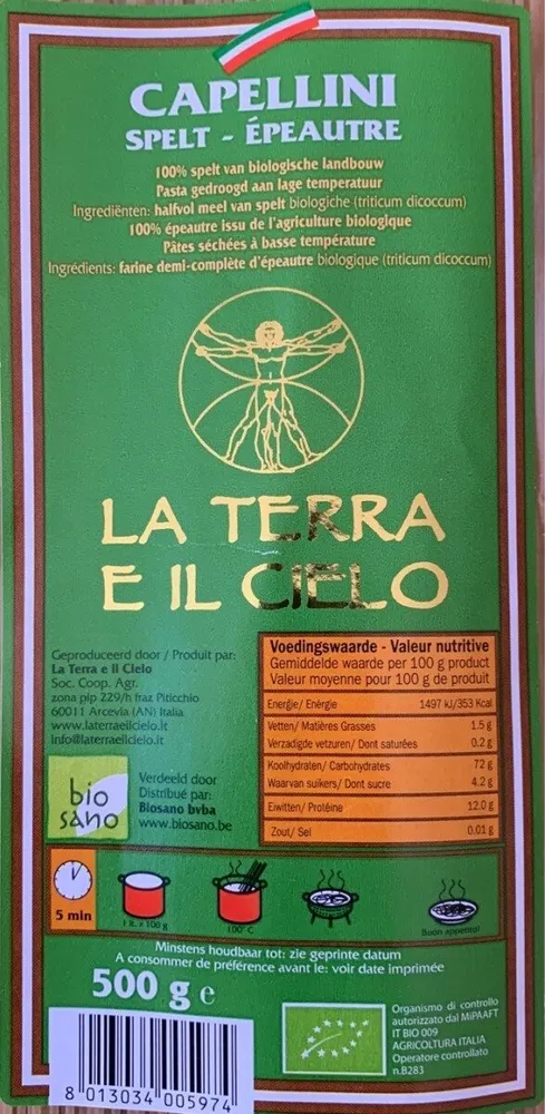 Capellini spelt