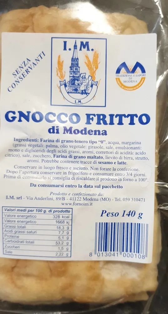 Gnocco fritto