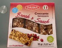 croccante con frutti rossi