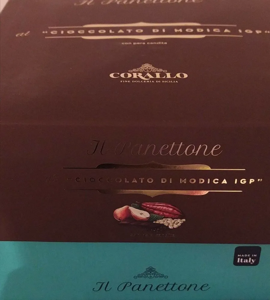 Il panettone al cioccolato di modica