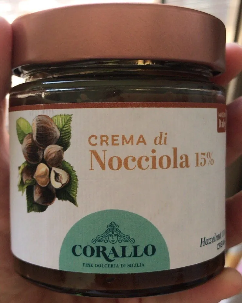 Crema di nocciola 15%