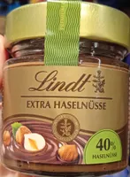 Haselnusscreme mit 40% Haselnüssen