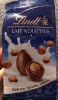Oeufs avec noisettes entieres