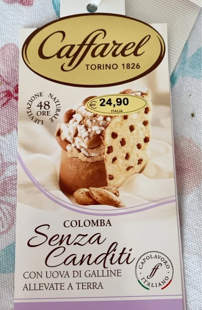 Colomba senza canditi