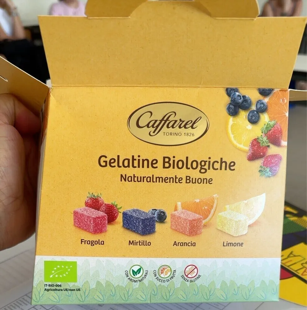Gelatine biologiche