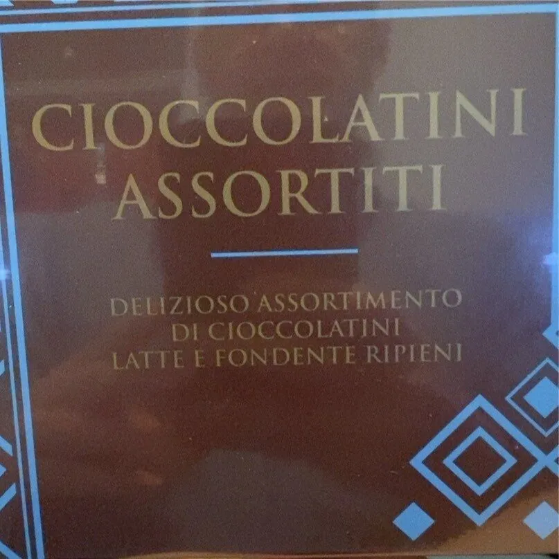 cioccolatini assortiti