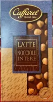 Cioccolato al latte nocciole intere