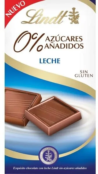 Chocolate Con Leche Sin Azúcar Añadido