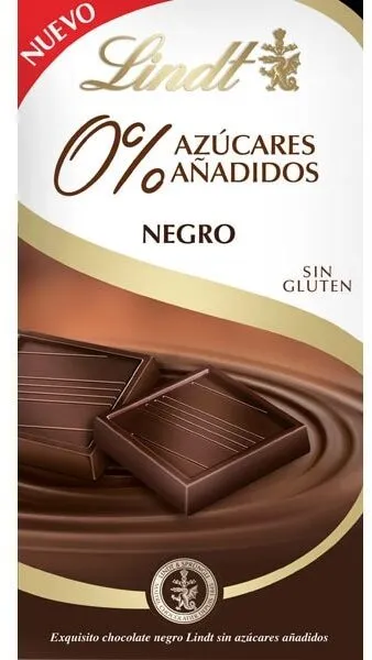 Chocolate negro 0% azúcares añadidos