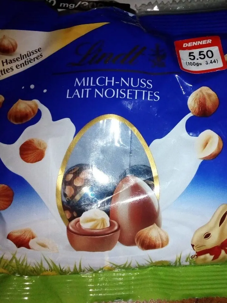 Lait noisettes
