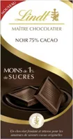 Chocolat noir 75 %